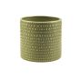 CILINDRO PUNTINATO CERAMICA VERDE
