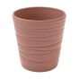 VASO CERAMICA RIGATO ROSA ANTICO