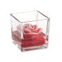 CUBO 80X80 DESERT ROSE ROSSO