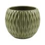 SFERA CERAMICA A ROMBI VERDE