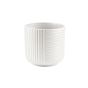 CILINDRO RIGATO CERAMICA BIANCO