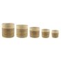 CESTI IN SEAGRASS SET 5 PEZZI