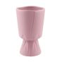 VASO CERAMICA ROSA