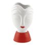 VISO DONNA CERAMICA ROSSO