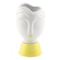 VISO DONNA CERAMICA GIALLO