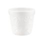 VASO NATALE CERAMICA BIANCO