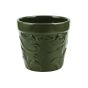 VASO NATALE CERAMICA VERDE