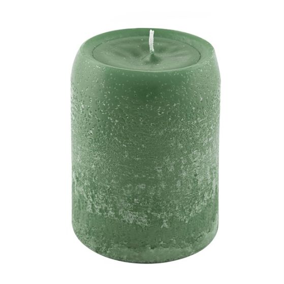 MOCCOLO TONDO RUSTICO VERDE MENTA