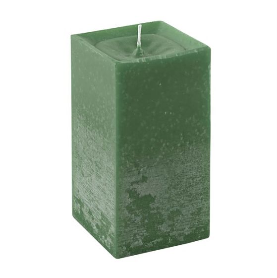 MOCCOLO QUADRATO RUSTICO VERDE MENTA
