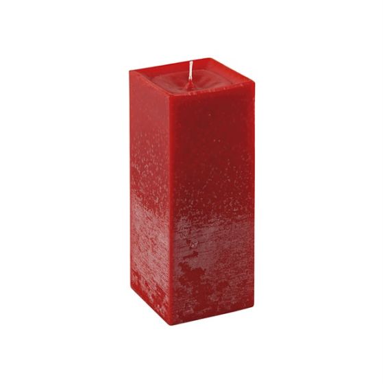 MOCCOLO QUADRATO RUSTICO ROSSO