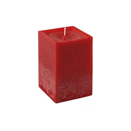 MOCCOLO QUADRATO RUSTICO ROSSO