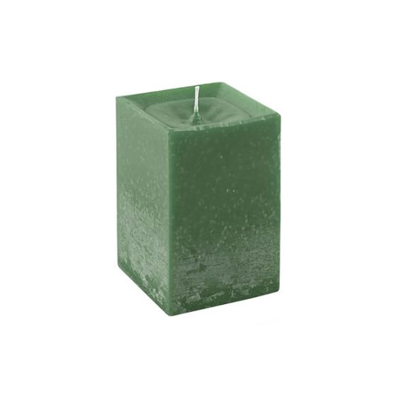 MOCCOLO QUADRATO RUSTICO VERDE MENTA