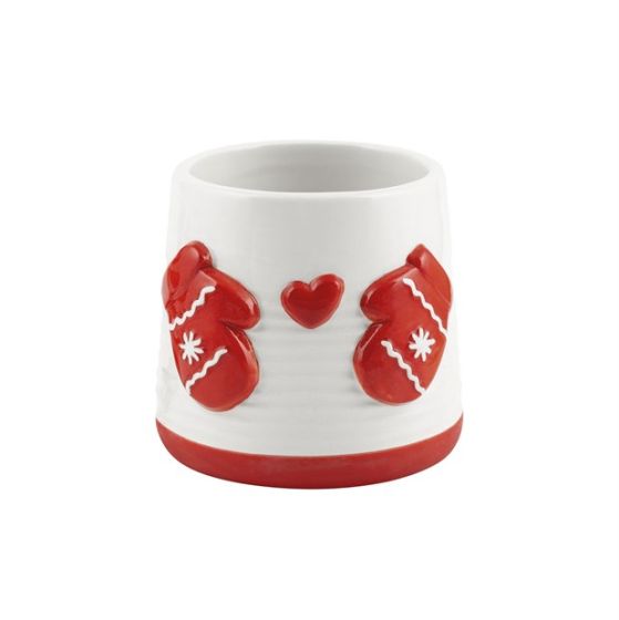 CILINDRO CERAMICA NATALE GUANTI