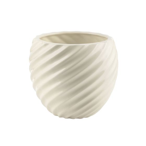 SFERA CERAMICA SPIRALE AVORIO