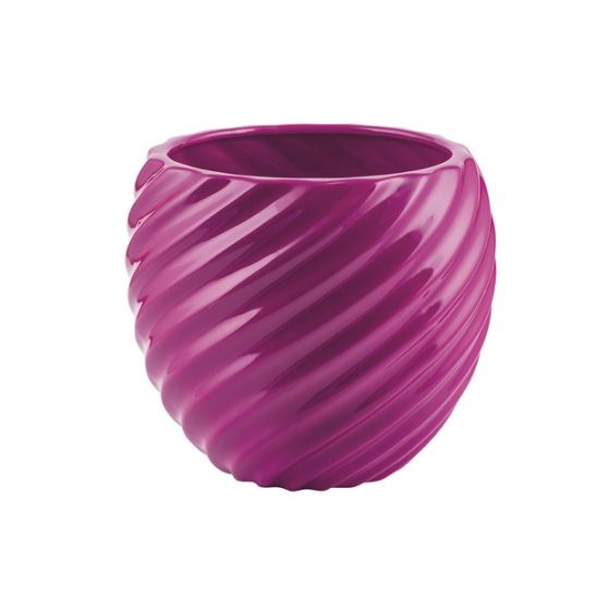 SFERA CERAMICA SPIRALE FUCSIA