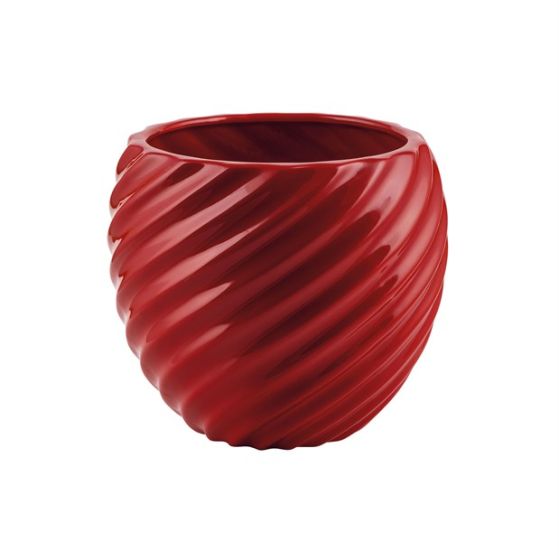 SFERA CERAMICA SPIRALE ROSSO