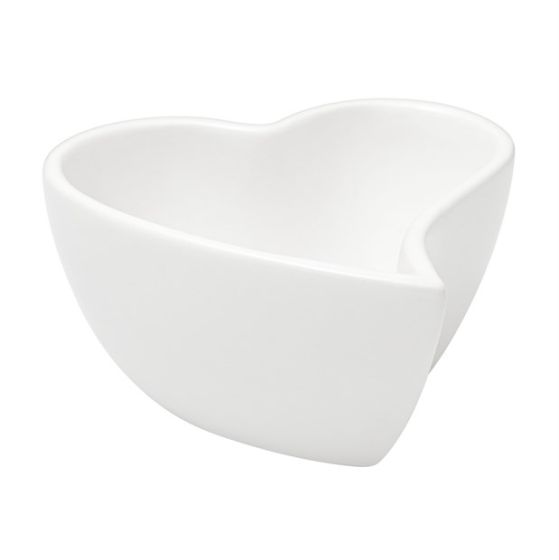 CUORE CERAMICA BIANCO PICCOLO