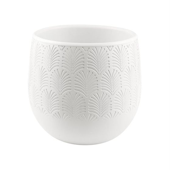 VASO CERAMICA BIANCO