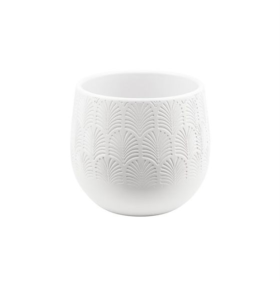 VASO CERAMICA BIANCO