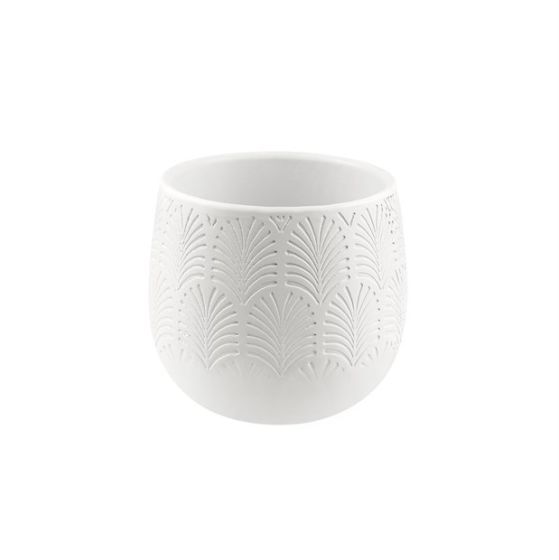 VASO CERAMICA BIANCO