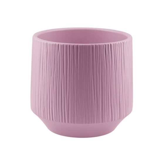 CILINDRO RIGATO CERAMICA ROSA