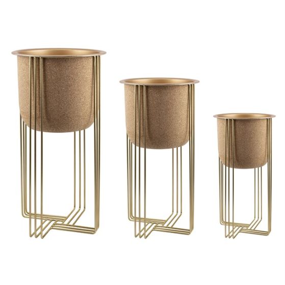 SET 3PZ PORTAPIANTA SUGHERO