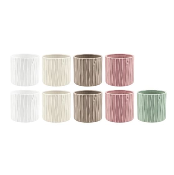 CILINDRO RIGATO CERAMICA COLORI ASS.