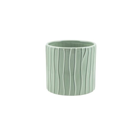 CILINDRO RIGATO CERAMICA VERDE SALV.