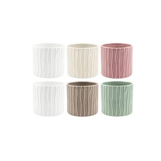 CILINDRO RIGATO CERAMICA COLORI ASS.