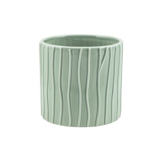 CILINDRO RIGATO CERAMICA VERDE SALV.