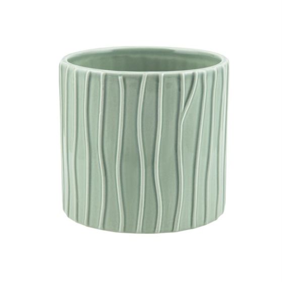 CILINDRO RIGATO CERAMICA VERDE SALV.