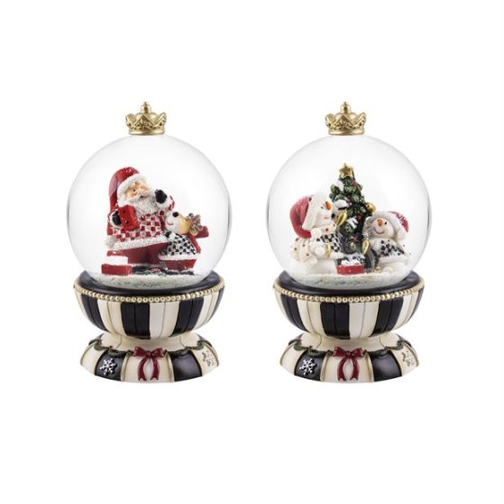 SFERA DI NEVE NATALIZIA D100MM