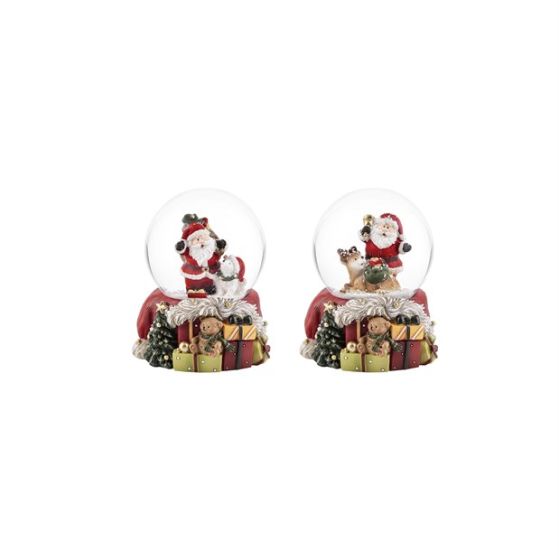 SFERA DI NEVE NATALIZIA D65MM