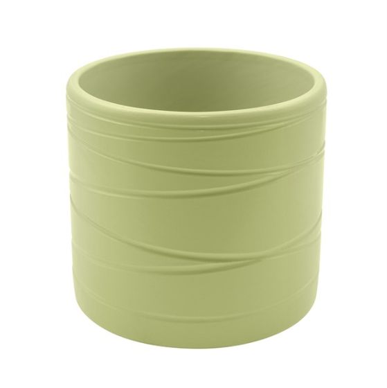 VASO CERAMICA VERDE