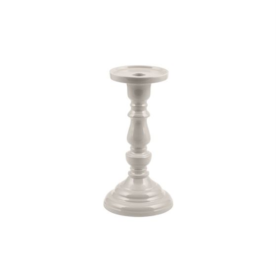 PORTACANDELA  ALLUMINIO GRIGIO