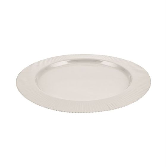 PIATTO METALLO GRIGIO
