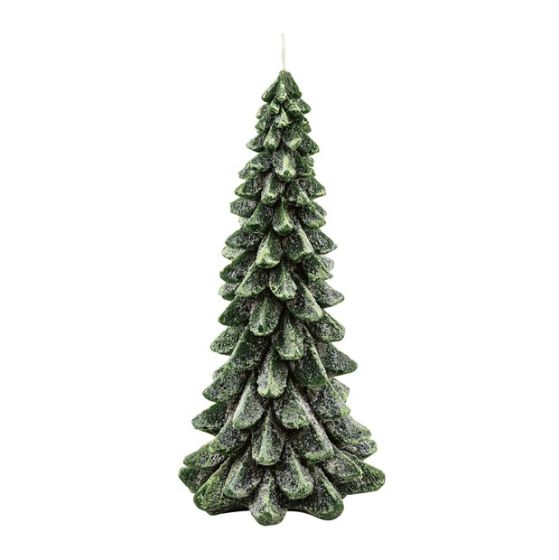 ALBERO 2 NATALE VE/BI/GLITTER