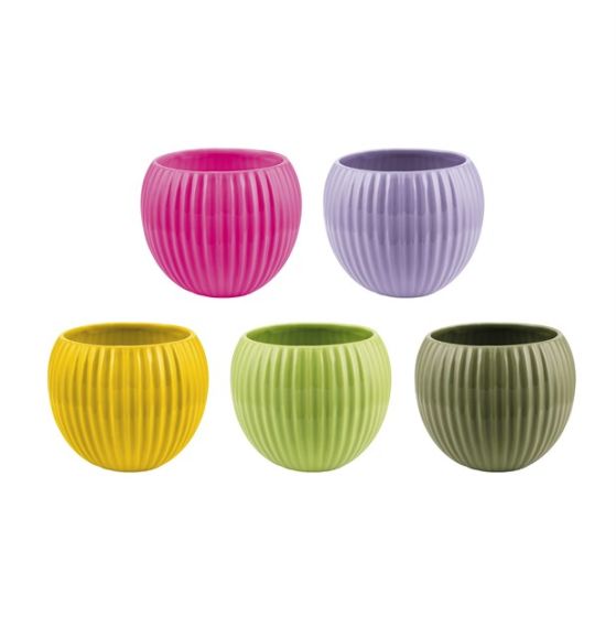 SFERA CERAMICA RIGATA COLORI ASS.