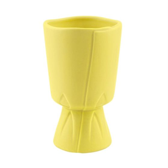 VASO CERAMICA GIALLO