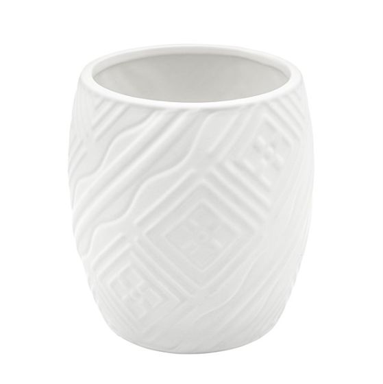 VASO CERAMICA BIANCO