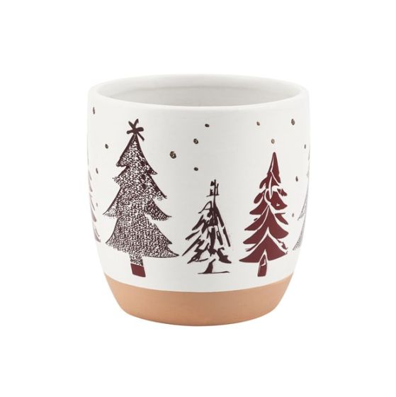 VASO NATALE CERAMICA