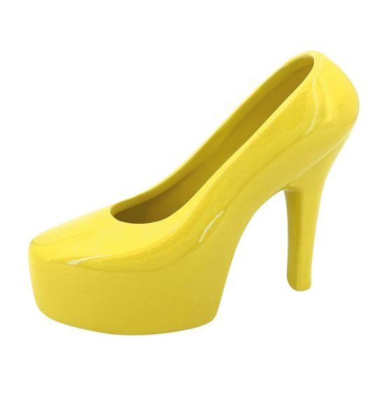 SCARPA CERAMICA GIALLO