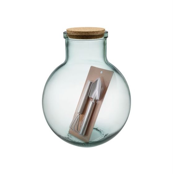TERRARIUM SFERA CON ATTREZZI